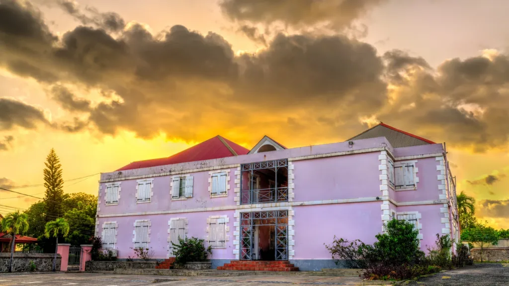 Toà nhà Hạ viện tại Roseau, Dominica
