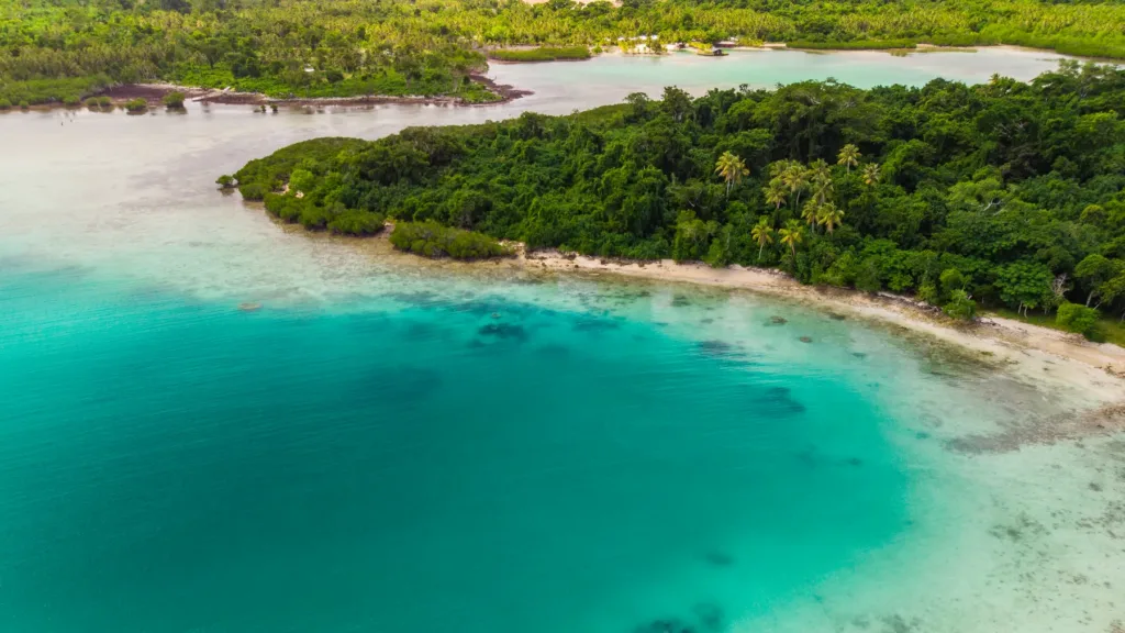 Các đảo nhỏ và đầm phá quanh đảo Efate gần Port Vila, Vanuatu